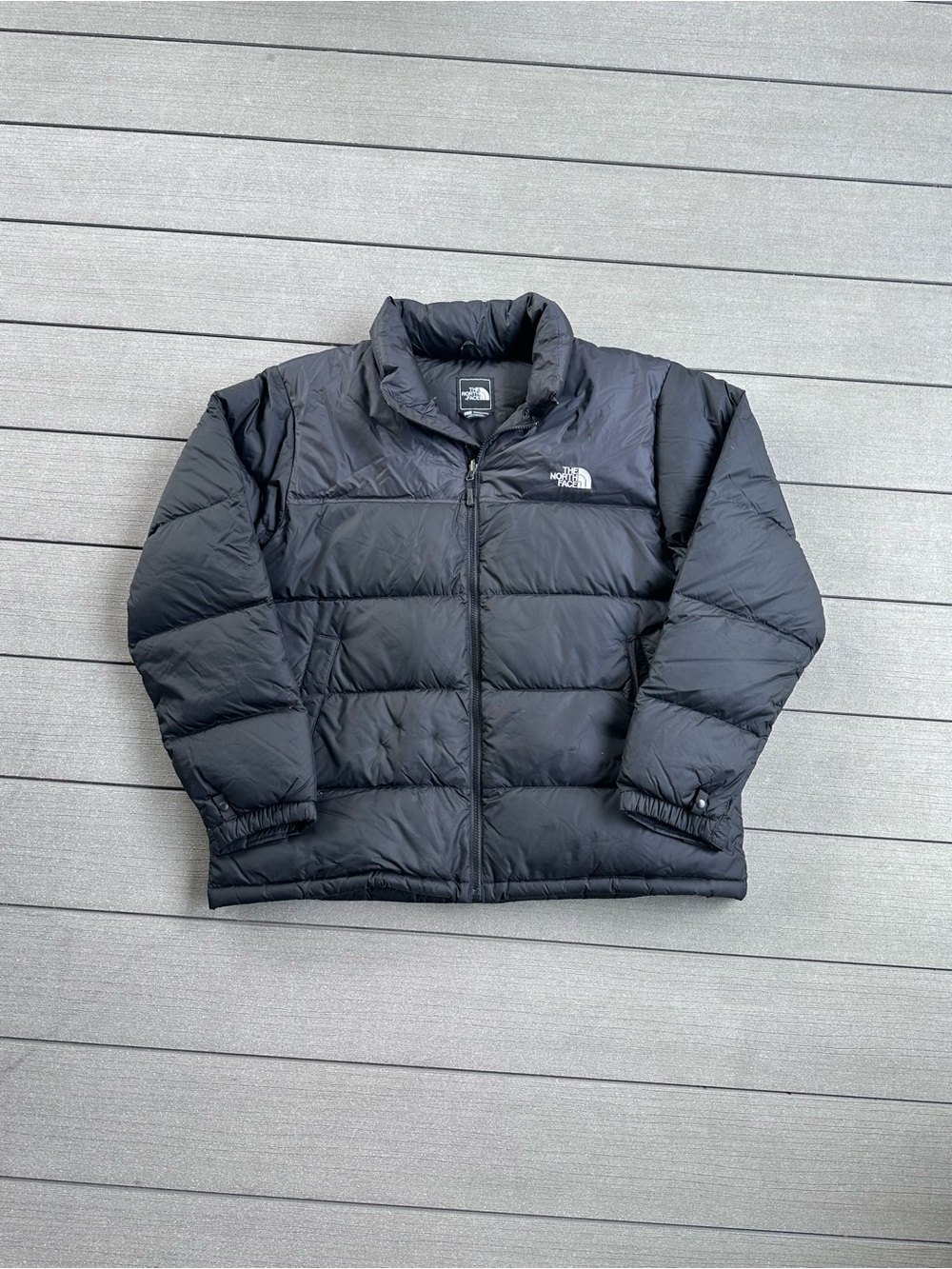 The North Face Men's Black Puffer Jacket 700 Down Filled